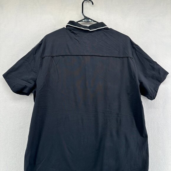 Armani Exchange Mens Short Sleeve Polo Black Size XXL - Picture 6 of 11